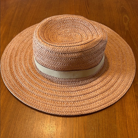 Madewell Packable Braided Straw Hat in Nutmeg - Picture 3 of 7